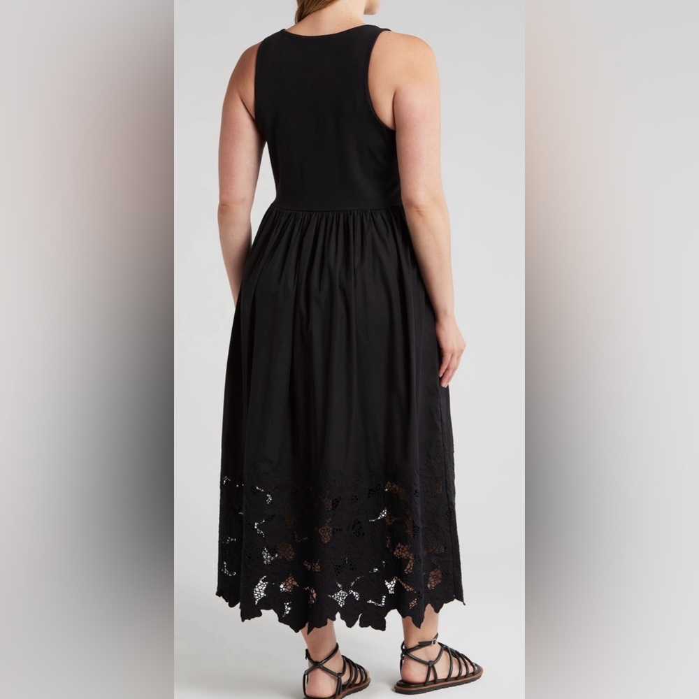 Sam Edelman Black Lace Midi Dress - Picture 2 of 12